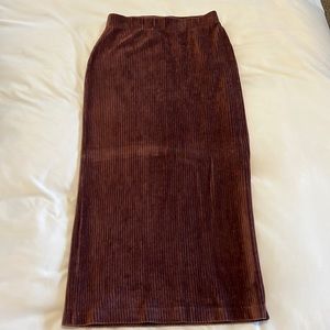 Free people midi skirt